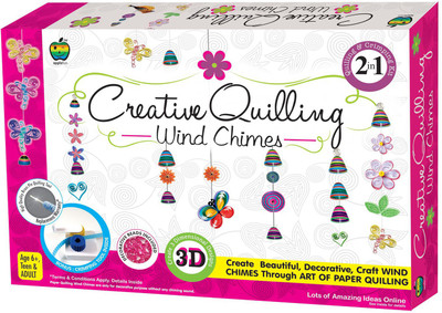 

GRAPPLE DEALS Creative Quilling Wind Chimes Decoration Best Way For Increase Child Imagination For Kids.