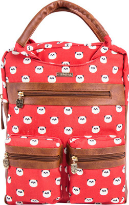 

Chumbak Panda I 8 L Backpack(Red)