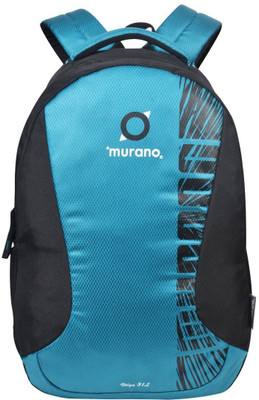 

Murano Volga Backpack with 3 Compartment School/College 31 L Backpack(Black)
