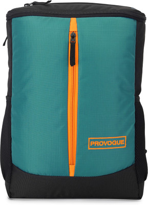 

Provogue STYLE BLOCKED 28 L Backpack(Black, Blue)