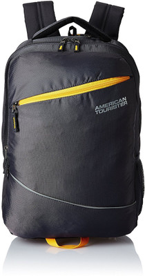 

American Tourister AMT AERO LAPTOP BKPK 02-GREY 21 L Laptop Backpack(Black), Grey 02