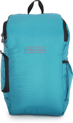 

Provogue HI-STORAGE DUFFEL 28 L Backpack(Blue, Black), Turquoise blue