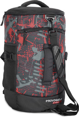 

Provogue Sports MILITARY HI-STORAGE DUFFEL 30 L Backpack(Red, Black)