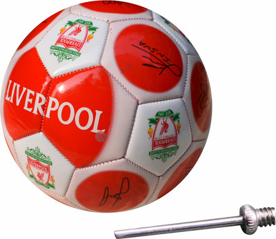

PTCMart Sports LiverPool Multicolor Football - Size:  Football - Size: (Pack of 1, Multicolor