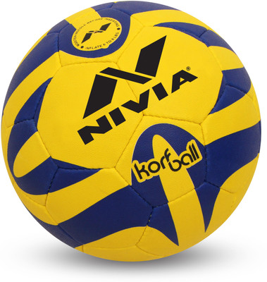 

Nivia korfball Korfball - Size: 5(Pack of 1, Yellow, Blue)