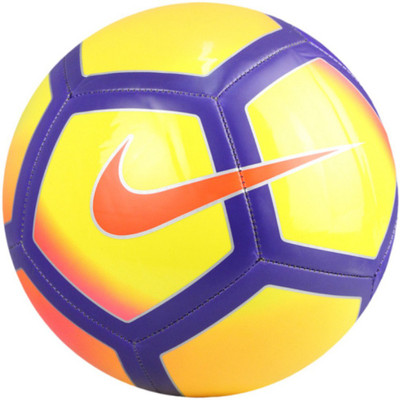 

Nike Pitch Football - Size: (Pack of 1, Multicolor, Yellow;purple;pink