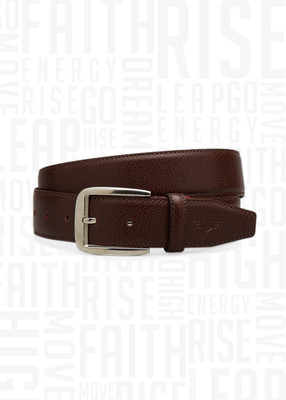 

Metronaut Men Casual Brown Texas Leatherite Belt
