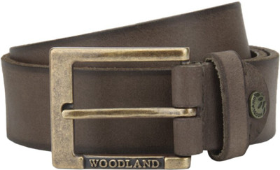 

Woodland Men Casual Brown Genuine Leather Belt