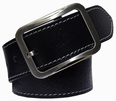 

LOOPA Men Formal Black Artificial Leather Belt