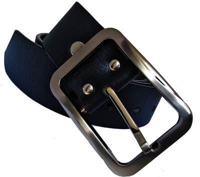 

LOOPA Men Formal Black Artificial Leather Belt