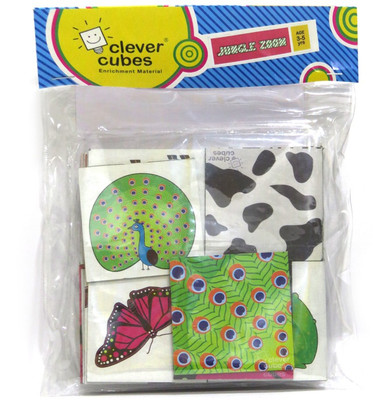 

Clever Cubes Jungle Zoom Board Game