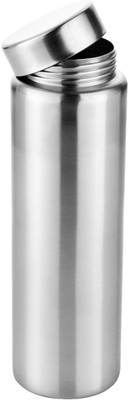 Meet 750 ml Water Bottle 750 ml Bottle(Pack of 1, Silver, Steel)
