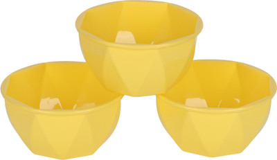 

Rich Craft International Good Time 3 Pcs Plastic Bowl Set(Multicolor, Pack of 3)