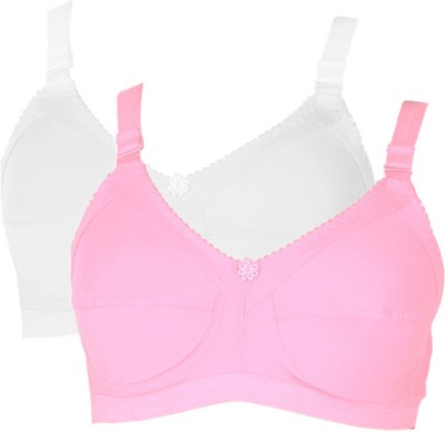 TEENY BOPPER Women Full Coverage Non Padded Bra(White)