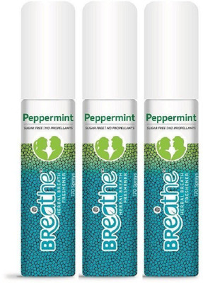 

Breathe Mouth Freshener Peppermint Spray(15 g)