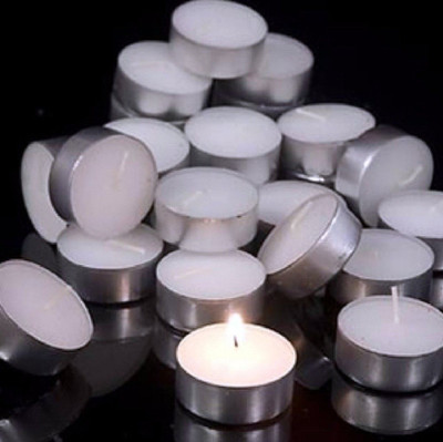 

Vagmi Tea light Candl e Candle(White, Pack of 50)