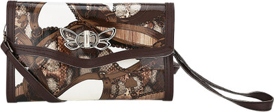 

Liza Casual Brown Clutch
