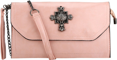 

Jolie Casual Pink Clutch