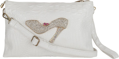 

BlackBird Casual White Clutch