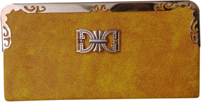 

Haryana Craft Casual Brown Clutch