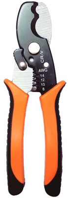 

ISC Mega Pro HD 6" Inch Cable Cutter With Wire STRIPPER Hole Multi Function for Stripping , Cutting, Holding & Looping Wire Cutter