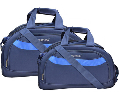 

Kuber Industries (Expandable) "Travel Duffle Wheel Luggage Bag,Shoulder Bag with Inner Pocket Duffel Strolley Bag(Blue)
