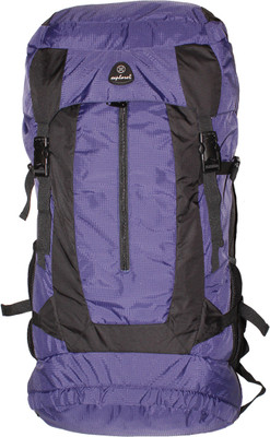 

Explorer Light Weight Warrenty Water Resistant Nylon Trekking Backpack With Warranty 90 L Backpack(Multicolor), Purple/black