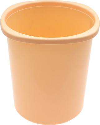 Rich Craft International Plastic Dustbin(Beige)