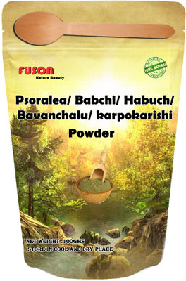 

FUSON Psoralea/Babchi/ Bavanchalu Excellent Powder for Beautifil Skin(100 g)