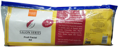 

VLCC Salon Series Fruit Facial Kit 250 g(Set of 5)