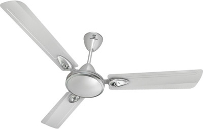 

standard Rover Chrome 3 Blade Ceiling Fan(Silver, Pack of 1)