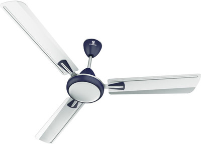 

standard Stellar FSCSESTSBL36 3 Blade Ceiling Fan(Silver Blue, Pack of 1), Blue;silver