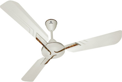 

standard Glister FSCGLSTPWT48 3 Blade Ceiling Fan(Pearl White, Pack of 1), Brown;white