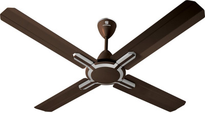 

standard Cruiser 4B FSCCU4BPBR48 4 Blade Ceiling Fan(Pearl Brown, Pack of 1), Brown;silver
