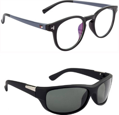 IDUCO Full Rim Oval Frame(50 mm