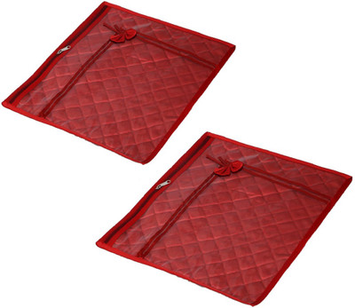 

RK Brands Satin Designer Quilt Satin Saree/Suit Cover 109(Maroon)
