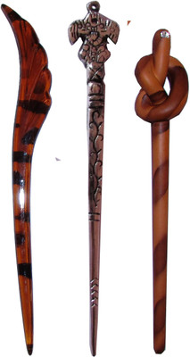 

KOYAL Combo of Multi Color Juda Sticks Bun Stick(Multicolor)