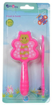 

Mummamia Infant Essentials The Frog Prince & Pirate Baby Comb & Brush Set