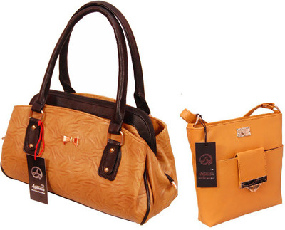 

Anemone Women Casual Tan PU Shoulder Bag