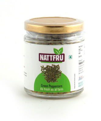 

Nattfru Freeze Dried Green Peppercorn - Lyophilised - Freeze Dried - Natural - No Preservatives- No Additive(35 g)