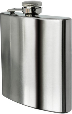 MENZY Slim & Portable Beverage Carrier Stainless Steel Hip Flask(210 ml)
