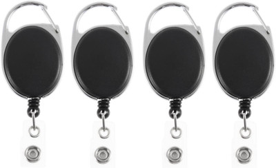 

TheFlauntStore Plastic ID Badge Holder(Pack of 4)