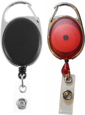 

TheFlauntStore Plastic ID Badge Holder(Pack of 2)