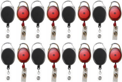 

TheFlauntStore Plastic ID Badge Holder(Pack of 16)