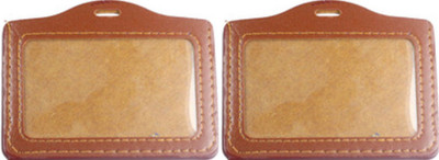 

TheFlauntStore Plastic ID Badge Holder(Pack of 2)