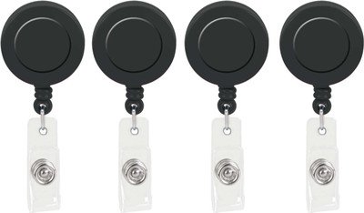 

TheFlauntStore Plastic ID Badge Holder(Pack of 4)