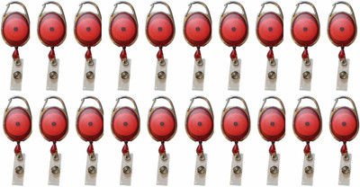 

TheFlauntStore Plastic ID Badge Holder(Pack of 20)