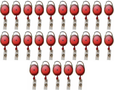 

TheFlauntStore Plastic ID Badge Holder(Pack of 25)