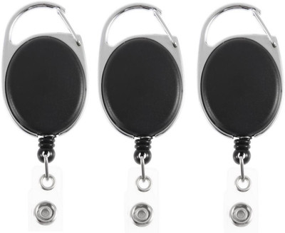 

TheFlauntStore Plastic ID Badge Holder(Pack of 3)