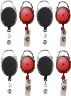 

TheFlauntStore Plastic ID Badge Holder(Pack of 8)